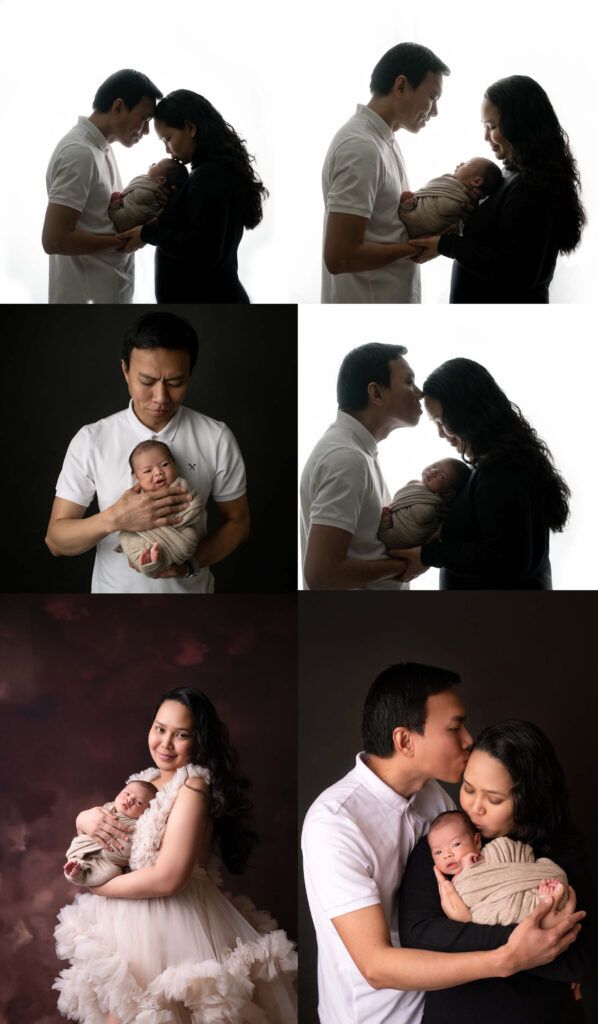 Calgary family newborn photos