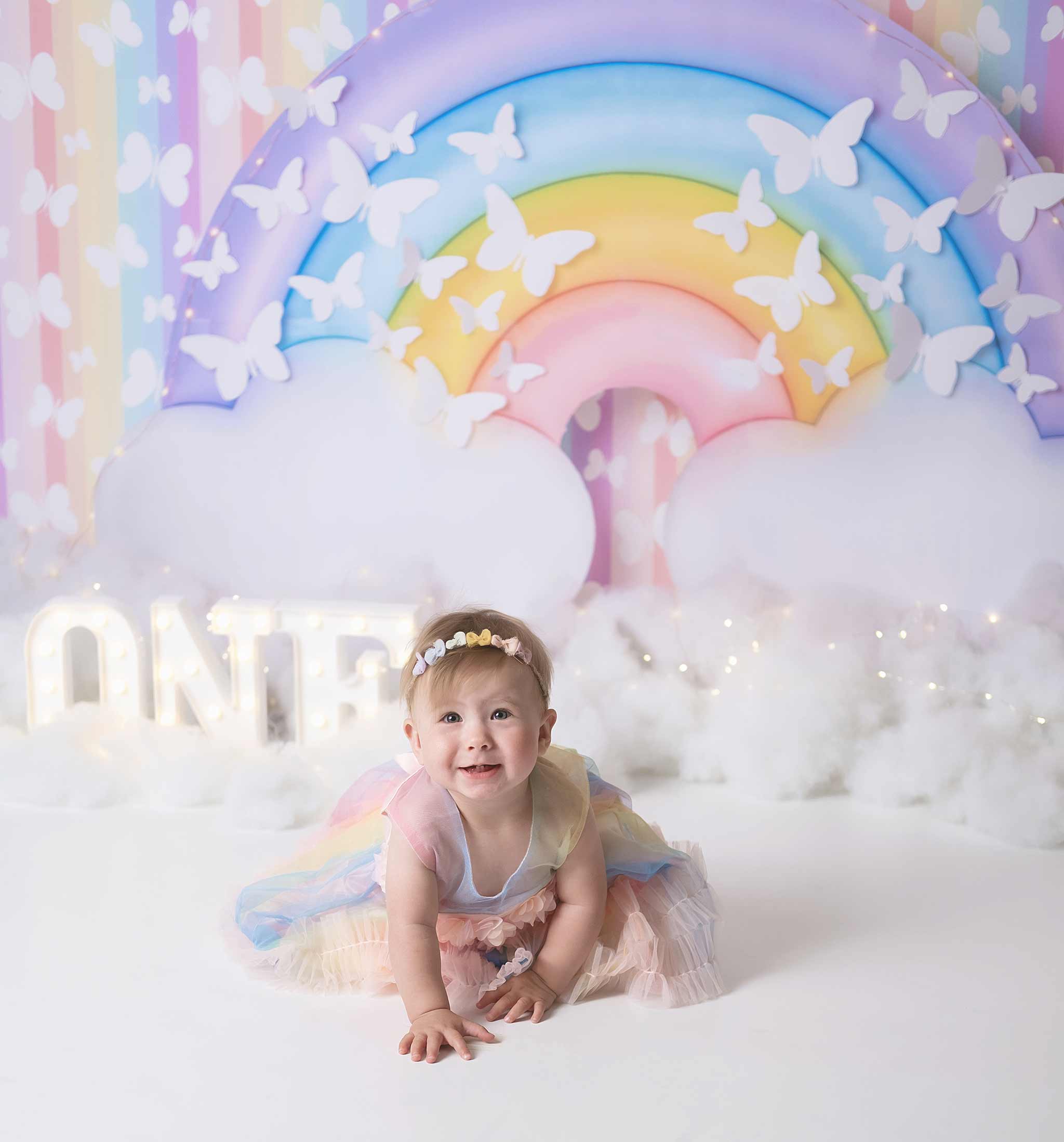 Calgary first birthday photoshoot