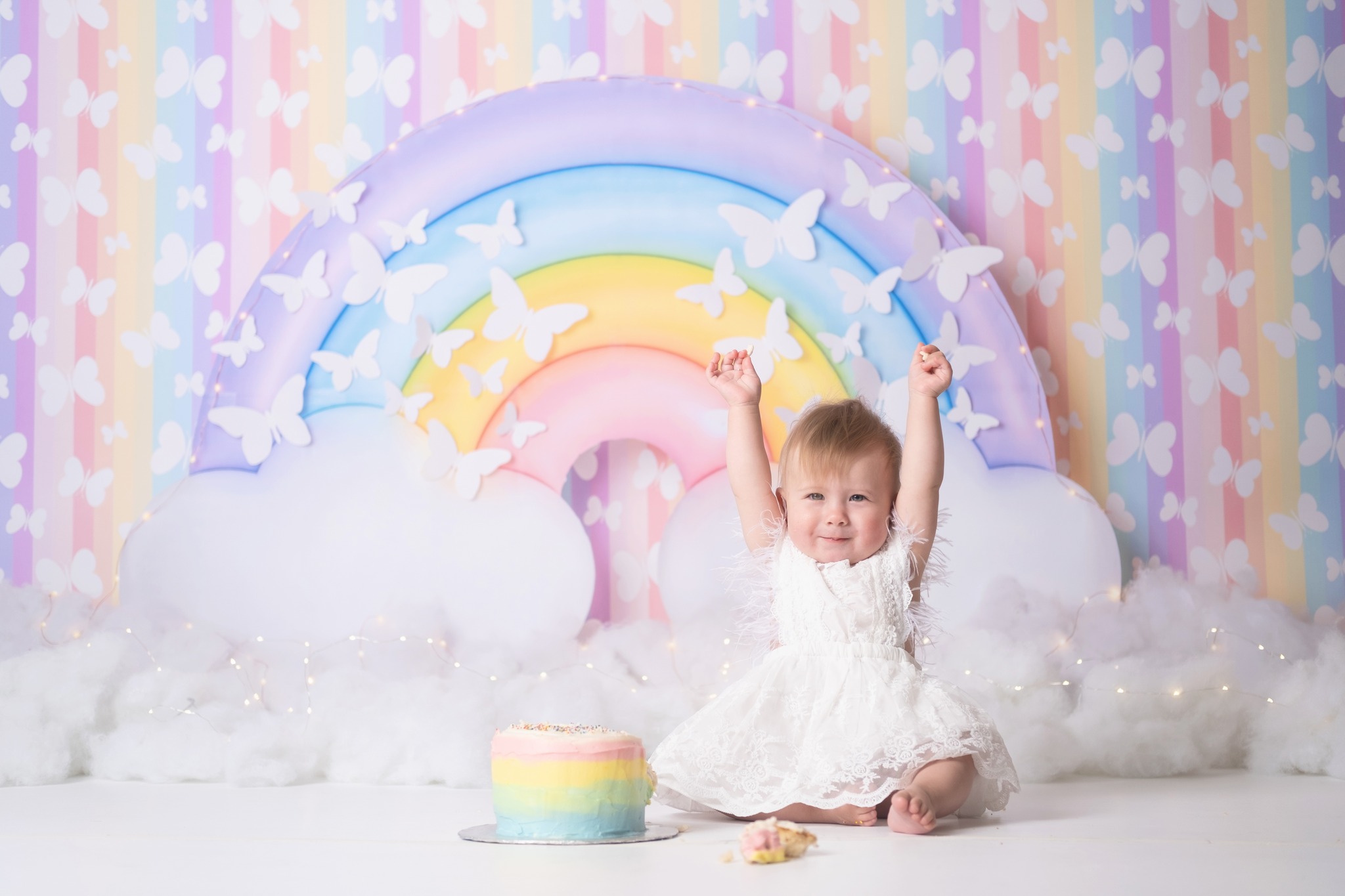 Calgary first birthday photoshoot