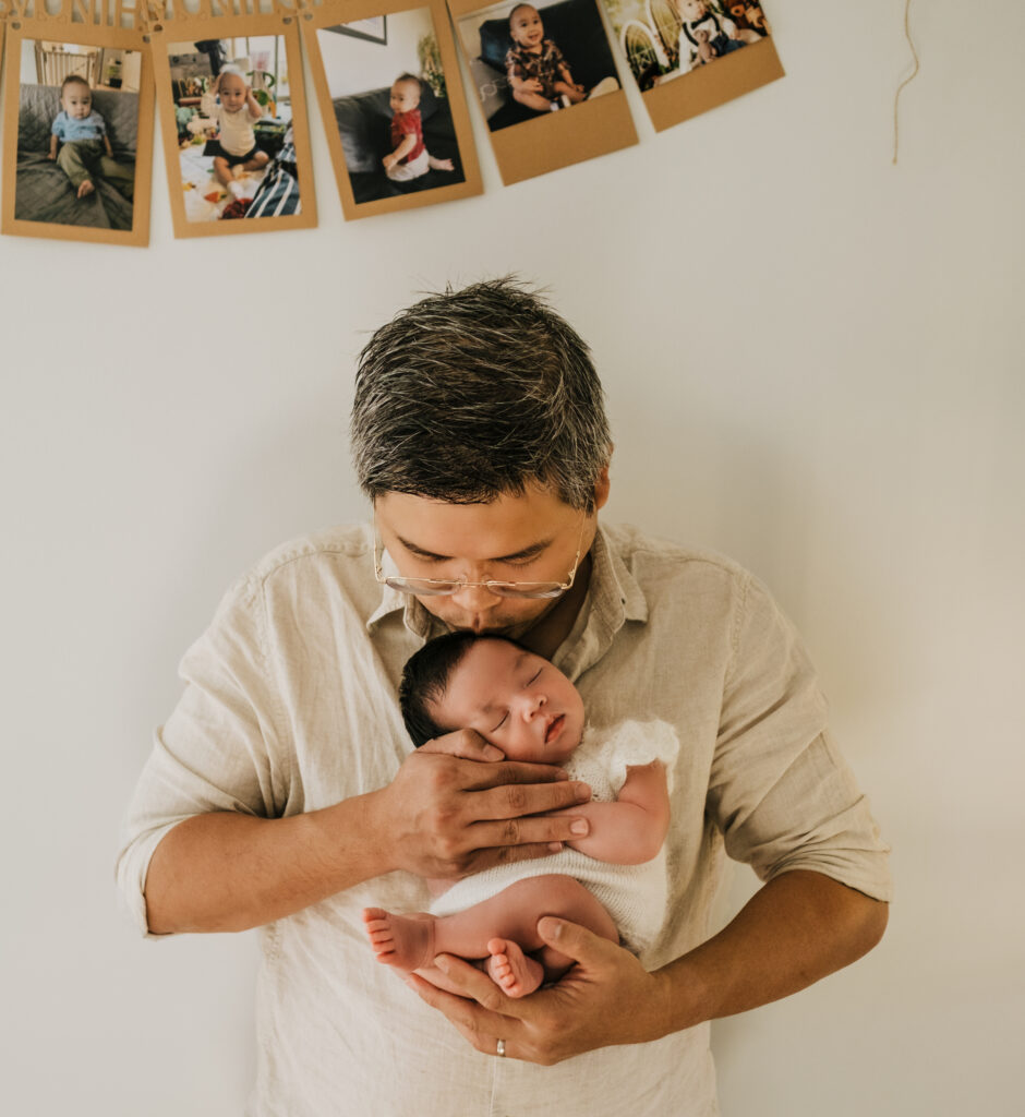 Calgary lifestyle newborn photoshoot