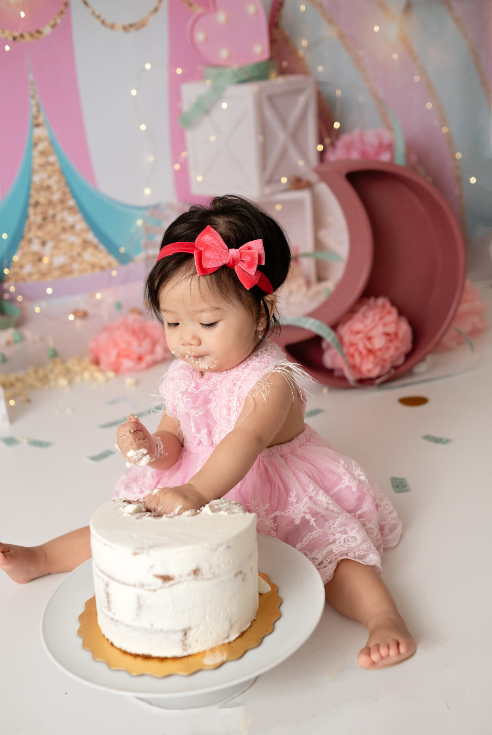 Calgary first birthday photoshoot