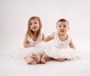 Calgary first birthday photoshoot, siblings photos