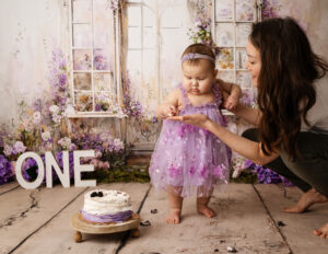 Calgary first birthday photoshoot