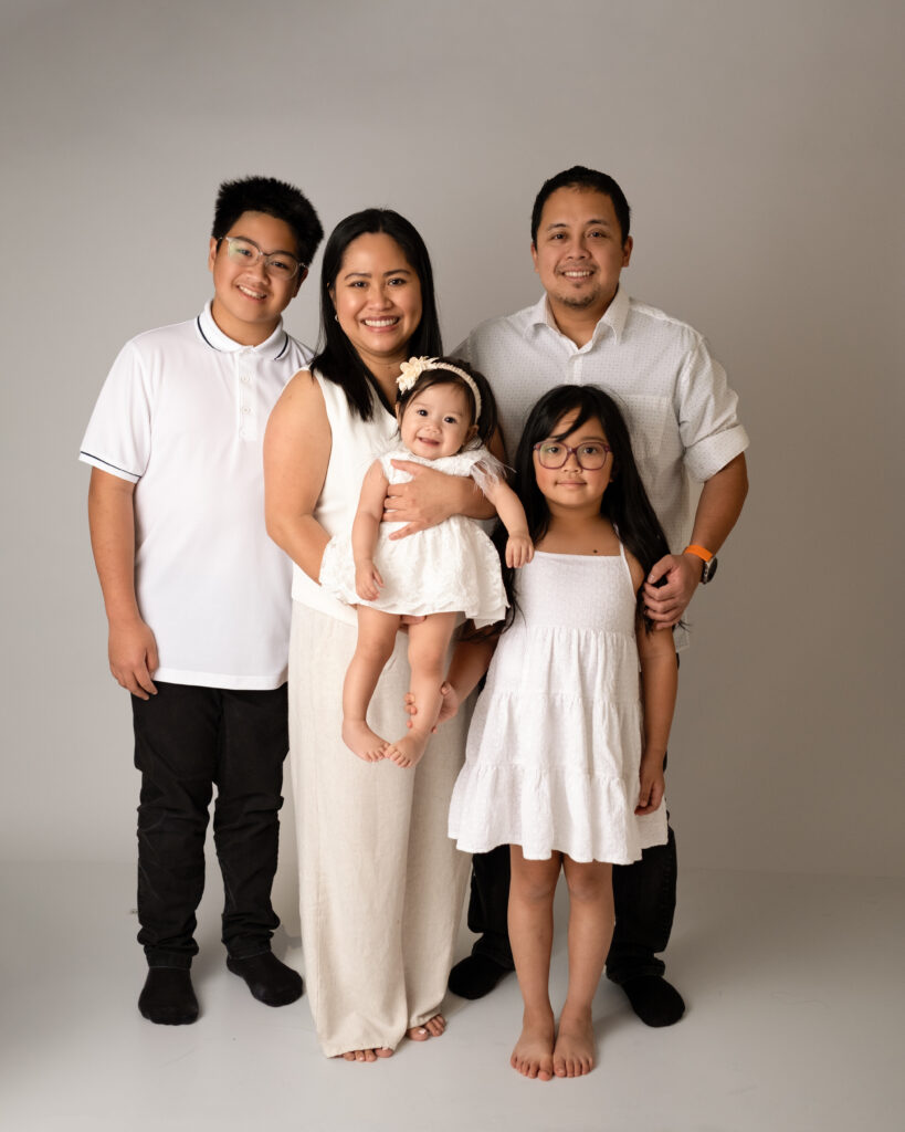 Calgary baby first birthday photoshoot, family photo